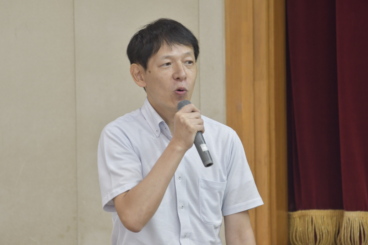 黒田広報室長 挨拶