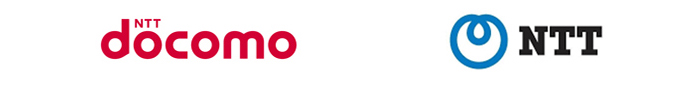 NTT DOCOMO, INC. and NTT Corporation LOGO