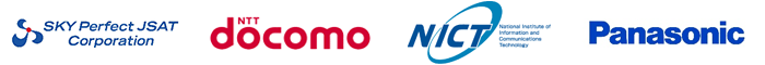 SKY Perfect JSAT,NTT DOCOMO,NICT,the Panasonic Group